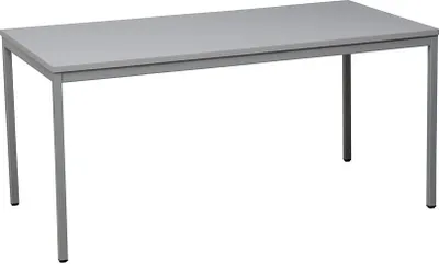 Produktbild von Gürkan Mehrzwecktisch grau rechteckig, Vierkantrohr grau, 120,0 x 60,0 x 75,0 cm