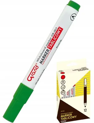Produktbild von Grand Marker Tablicowy Gr003 Grün Zmazywalny
