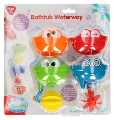 Produktbild von Playgo Badewasserfall – 4-teilig