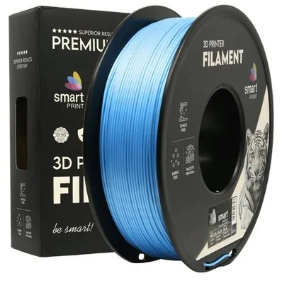Produktbild von Filament PLA Pastellblau 1,75 mm 1 kg Smart Print