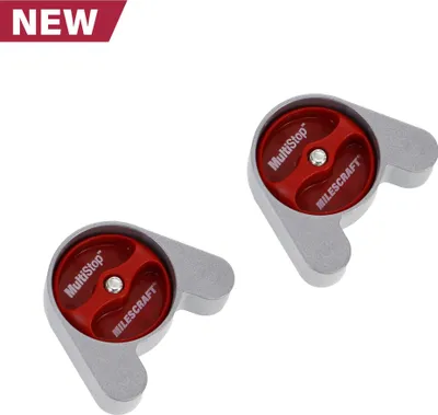 Image de Milescraft | T-Trax - MultiStops - butée universelle pour rainure en T pour toute forme (2pcs)