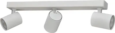 Produktbild von Oktaplex Bora Deckenstrahler inkl. GU10 Leuchtmittel 4000K Neutralweiß Schwenkbar Aluminium 3-flammig Weiß