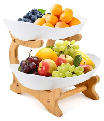 Produktbild von Omgoods – 2-stöckige Etager für Obst und Süßigkeiten