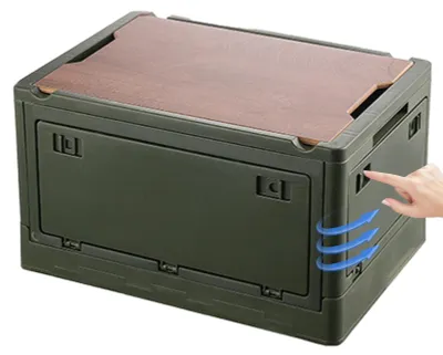 Imagen del producto de Caja de almacenamiento plegable para exteriores y camping