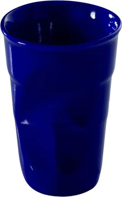 Produktbild von Revol Knickbecher Latte Macchiato 0,25 l Nachtblau | Porzellanbecher RV644397