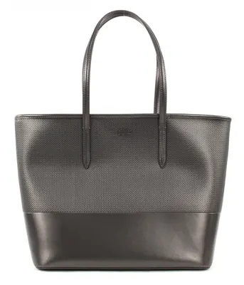 Produktbild von LACOSTE Chantaco Christmas Medium Shopping Bag Shiny Grey