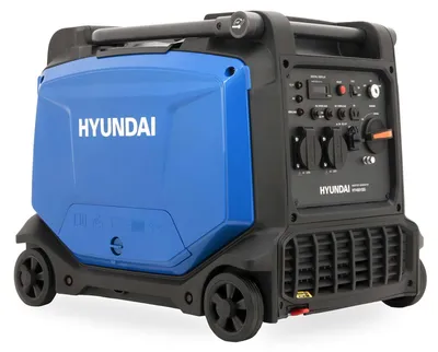 Produktbild von HYUNDAI Inverter Stromgenerator HY4501SEi 4,5 kW Benzin Stromerzeuger mit E-Start, 4,0 kW Dauerleistung, Notstromaggregat, 2x 230V, 12V, USB, SINUS-Strom