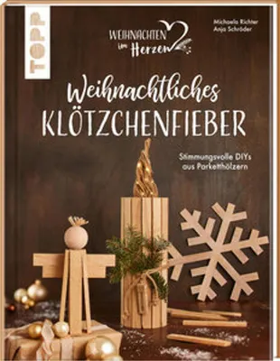 Immagine prodotto di Follia natalizia per gli amanti dei piccoli oggetti. Idee creative fai-da-te realizzate con listelli di legno: eleganti decorazioni in legno per l'Avvento e il Natale, realizzabili quasi interamente senza tagliare. Con istruzioni passo-passo e illustrazioni 3D