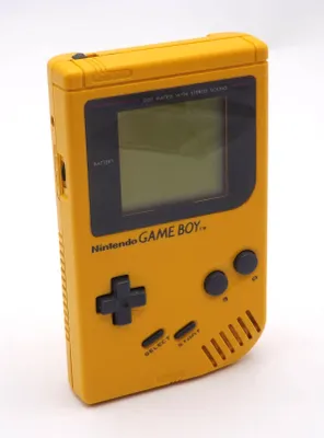 Produktbild von Nintendo Game Boy Classic Handheld Spielkonsole - Gelb/Banana Jim - GB