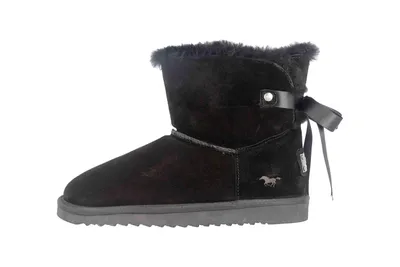 Produktbild von Mustang Shoes Boots in Übergrößen Schwarz 1343-606-9 große Damenschuhe, Größe:43