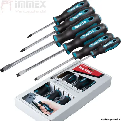 Produktbild von Makita Schraubendreher-Set E-10512 6-tlg.