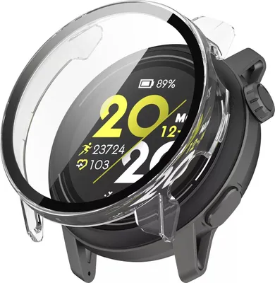 Produktbild von Strap-it Hartschalenkoffer mit Glasplatte - passend für Coros Pace 3 (transparent)