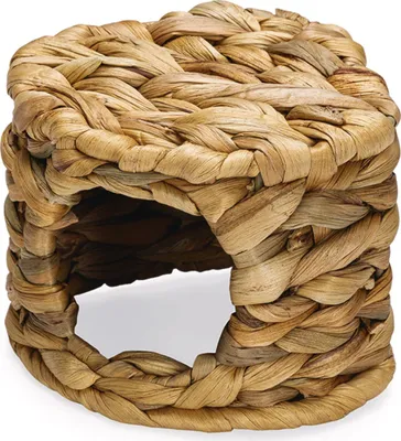 Produktbild von Beeztees Hamsterhaus Nugget - Nagetier - Wasserhyazinthe - 12x12x9 cm