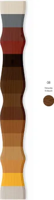 Produktbild von Lattenzaun 100cm IMPRÄGNIERT aus Holz Fichten Zaun, 9x1,8cm, PAKET - 20 Stück, Modell 5, DUNKELBRAUN