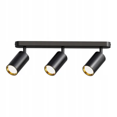Obrázek produktu pro Bodové stropní svítidlo nástěnné spotové 3x GU10 TUBA na zeď LED lampa