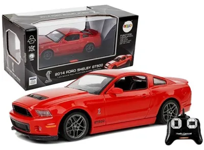 Image de Voiture télécommandée Ford Shelby GT500 rouge 7,5 km/h 2,4 G