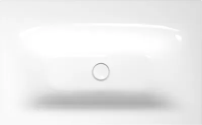Immagine prodotto di BetteLux lavabo à encastrer, 1 trou pour robinet, sans trop-plein, 800x495x120mm, A161-000HLW1, A161-000HLW1