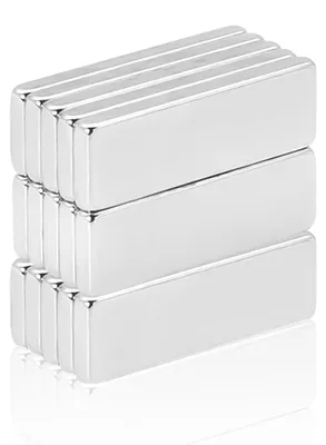 Image de Aimants en néodyme rectangulaires, dimensions 20 x 10 x 1 mm, lot de 15, pour la cuisine