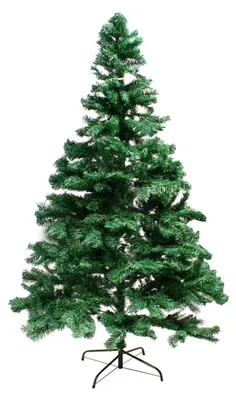 Image de Sapin de Noël 180 cm avec support vert