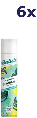 Produktbild von 6x Batiste Trockenshampoo 200 ml Original-Trockenshampoo