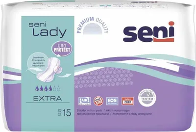 Image de Protections pour incontinence Seni,Lady Slim Extra(24x15pcs),