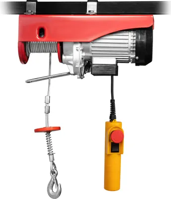 Productafbeelding van Motorwindas, kabelhijssysteem, katrolsysteem, kraan, hefmechanisme, elektrische kabelwindas PA300
