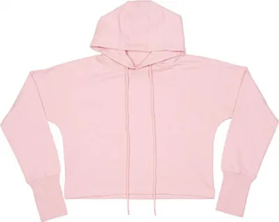 Produktbild von Mantis M140 | Damen Cropped Hoodie / ® Standard 100 - Farbe: Soft Pink - Größe: S