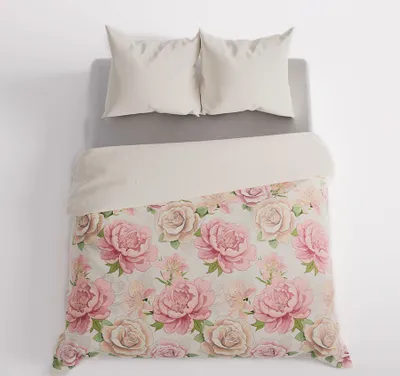 Zdjęcie produktu dla Pościel, satyna bawełniana, wysokiej jakości 160x200 Patti Flowers