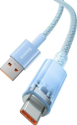 Obrázek produktu pro Kabel Baseus USB-A na USB-C, 100W, 480Mbps, 2m - Niebieski