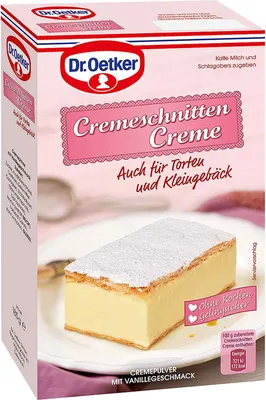 Produktbild von Dr. Oetker Cremeschnitten Creme 185g