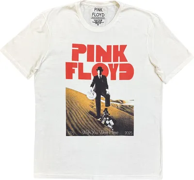Produktbild von Pink Floyd - "Invisible Man" T-Shirt für Herren/Damen Uni RO15177 (M) (Weiß)