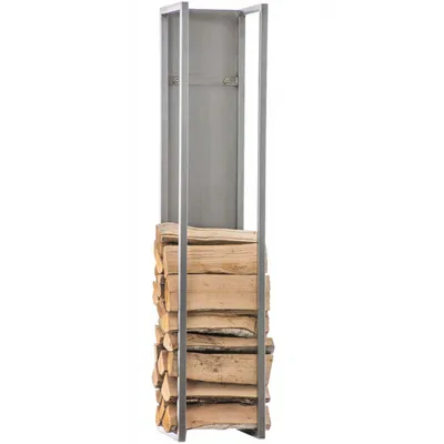 Produktbild von Kaminholzständer Spark 120 - edelstahl