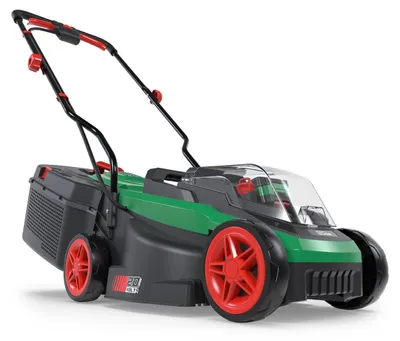 Produktbild von Güde Akku Rasenmäher 320/20-4 20V 4 Ah Akku 32 cm Schnittbreite mit Fangkorb Akkupack und Ladegerät 95850