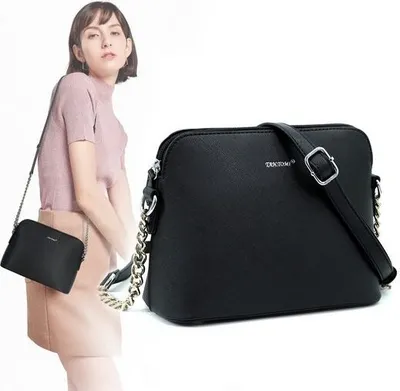 Produktbild von Mofut Mini Bag Damen Kleine Umhängetasche, Kette Schulterriemen Abendtasche, Handtasche für Bankett Party Geschenke für Frauen in schlichter Optik