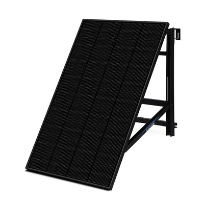 Produktbild von Balkonkraftwerk 800W für Balkon mit Geländer/Schild/Glas/Metall – Solarmodul, Mikrowechselrichter & Schukostecker