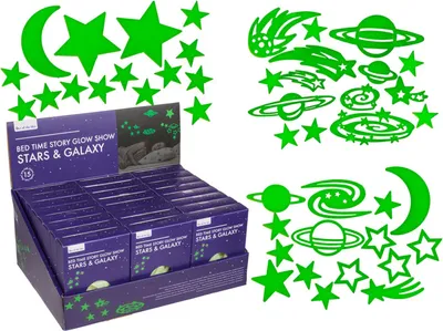 Produktbild von OOTB Glow in the Dark Wanddekorationen