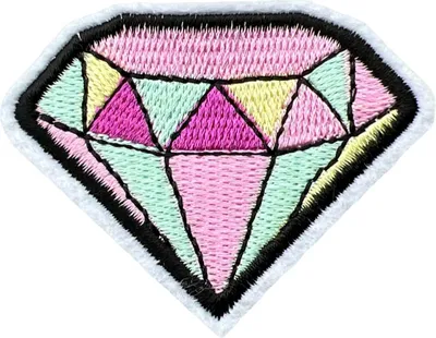 Produktbild von Diamant-Emblem zum Aufbügeln