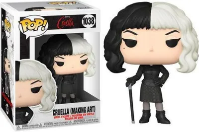 Image de Funko Pop! Disney Cruella Art - Winylowa Figurki z Postacią Villaina