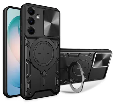 Obrázok produktu pre Techsuit - CamGuard Pro puzdro s krytom fotoaparátu pre Samsung Galaxy S26 Plus - čierne