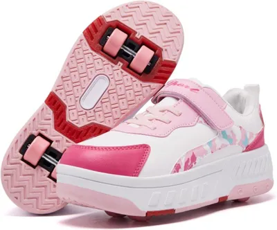 Produktbild von 2-in-1-Kinderschuhe mit abnehmbaren Rollen