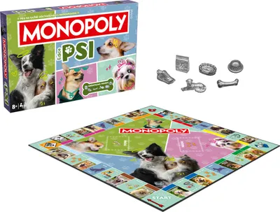 Produktbild von MONOPOLY Hunde Edition CZ - Strategie-Brettspiel