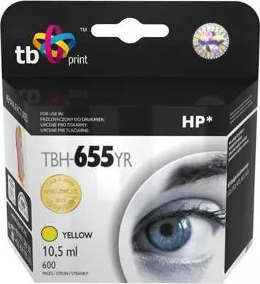 Produktbild von TB Print TBH-655YR Tintenpatrone 1 Stück Gelb