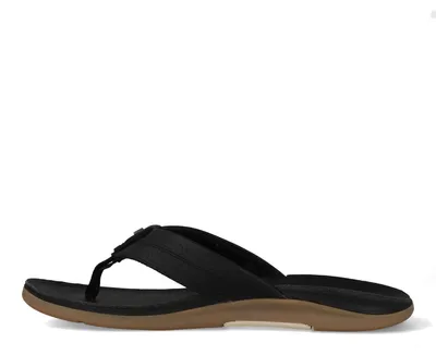 Produktbild von Reef Slippers Leather Offshore CJ9056 Schwarz-42