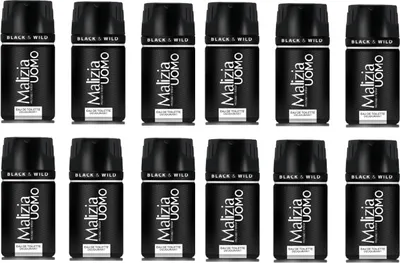 Produktbild von Malizia Uomo Black & Wild Deodorant EdT deo 12x 150ml