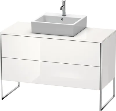 Produktbild von Waschtischunterbau XSQUARE 778x1200x548mm weiß hochglanz 778 x 1200 x 548 mm weiß hochglanz