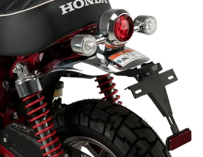 Produktbild von PUIG 20550N Kennzeichenhalters passend fuer HONDA MONKEY 125 Schwarz