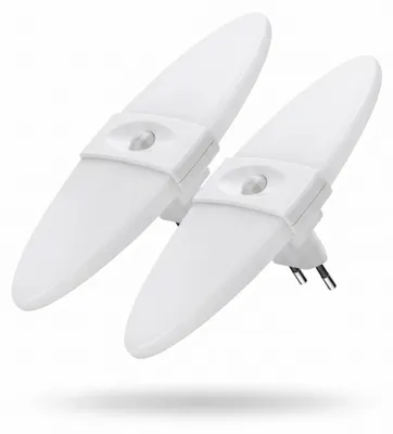 Produktbild von Northpoint LED Nachtlicht 2er Set mit Bewegungsmelder und Helligkeitssensor Warmweiß, KI-generiertes Bild