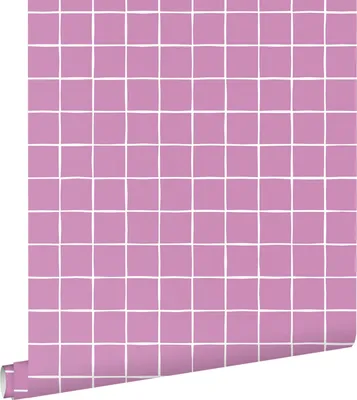 Obrázek produktu pro ESTAhome tapeta kostkovaný vzor fialová 50 x 900 cm