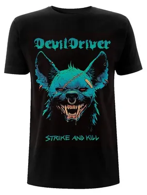 Produktbild von DevilDriver T-Shirt Herren Large Hyena schwarz Band-Merch, Bands 100% Baumwolle XL