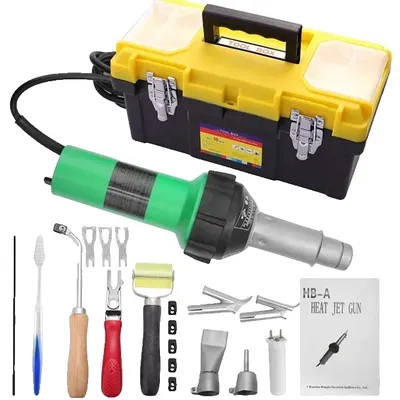 Zdjęcie produktu dla Zgrzewarka do tworzyw sztucznych, moc 1600 W, zestaw narzędzi w zestawie, wtyczka UE 220 V